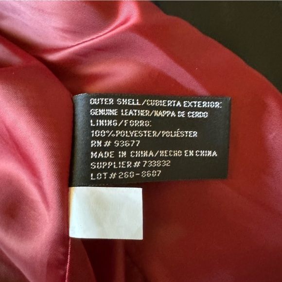 Womenβs Worthington Leather Jacket πβ¨ - Picture 4 of 4